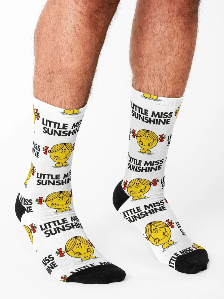 Little Miss Sunshine Socks New year's Stockings basketball kids Men Socks Luxury Brand Women's