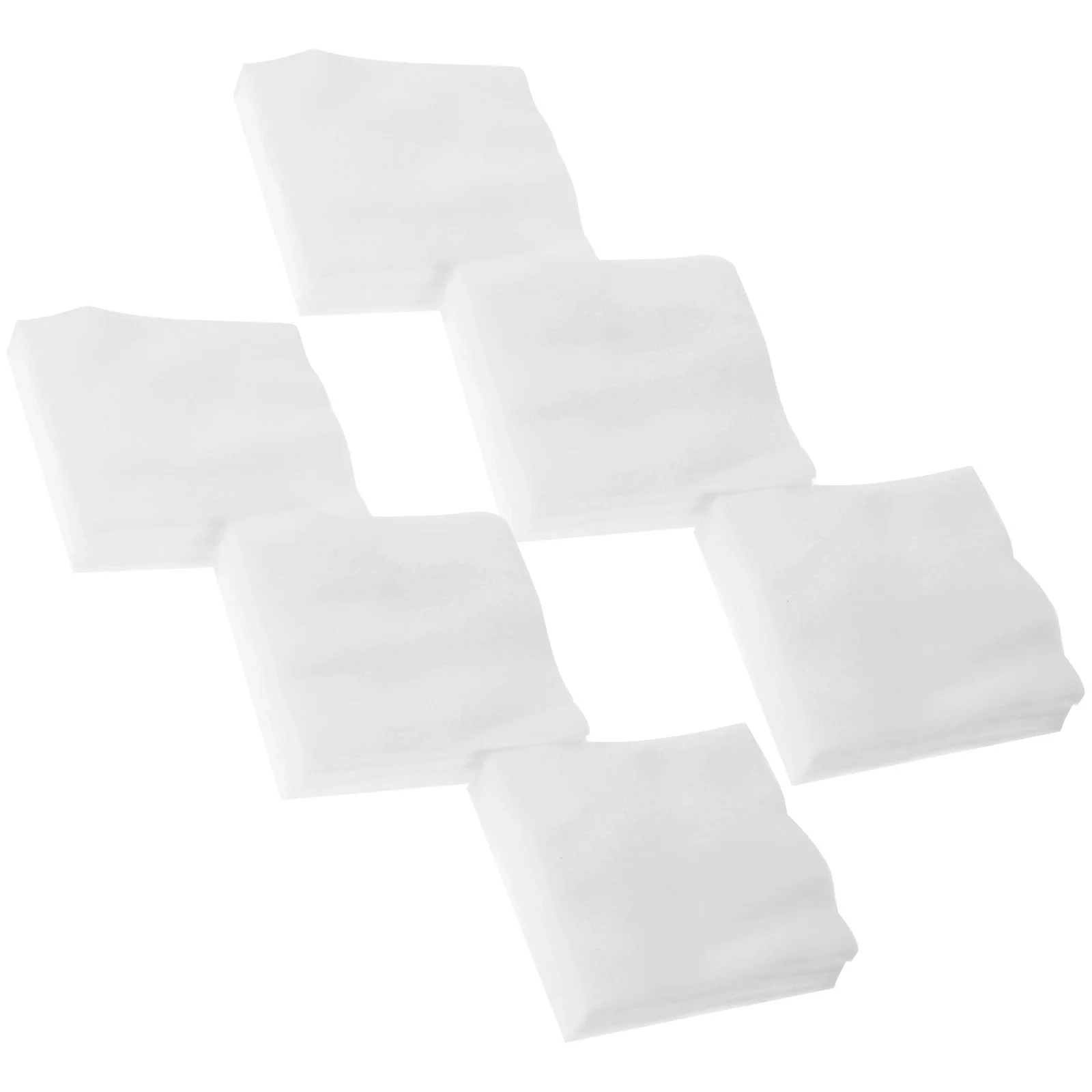 1000 قطعة من وسادات قطنية للمكياج رفيعة للغاية ناعمة ماصة للاستعمال مرة واحدة من القطن الصحي للوجه محمولة لإزالة مكياج الأظافر #6