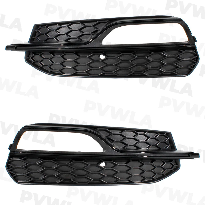 Pair Left+ Right Fog Light Lamp  Grille Cover For Audi A3 2013 2014 2015 2016 Sport Version 8V3807681G 8V3807682G