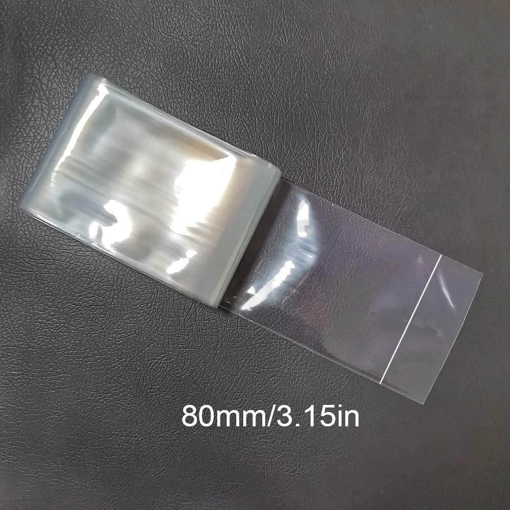 1-50Mx80mm Clear Plastic Sausage Casing Meat Sausage Packing Tools Sausage Shell Ham Burger Maker Tools Diameter 50mm BBQ Tools