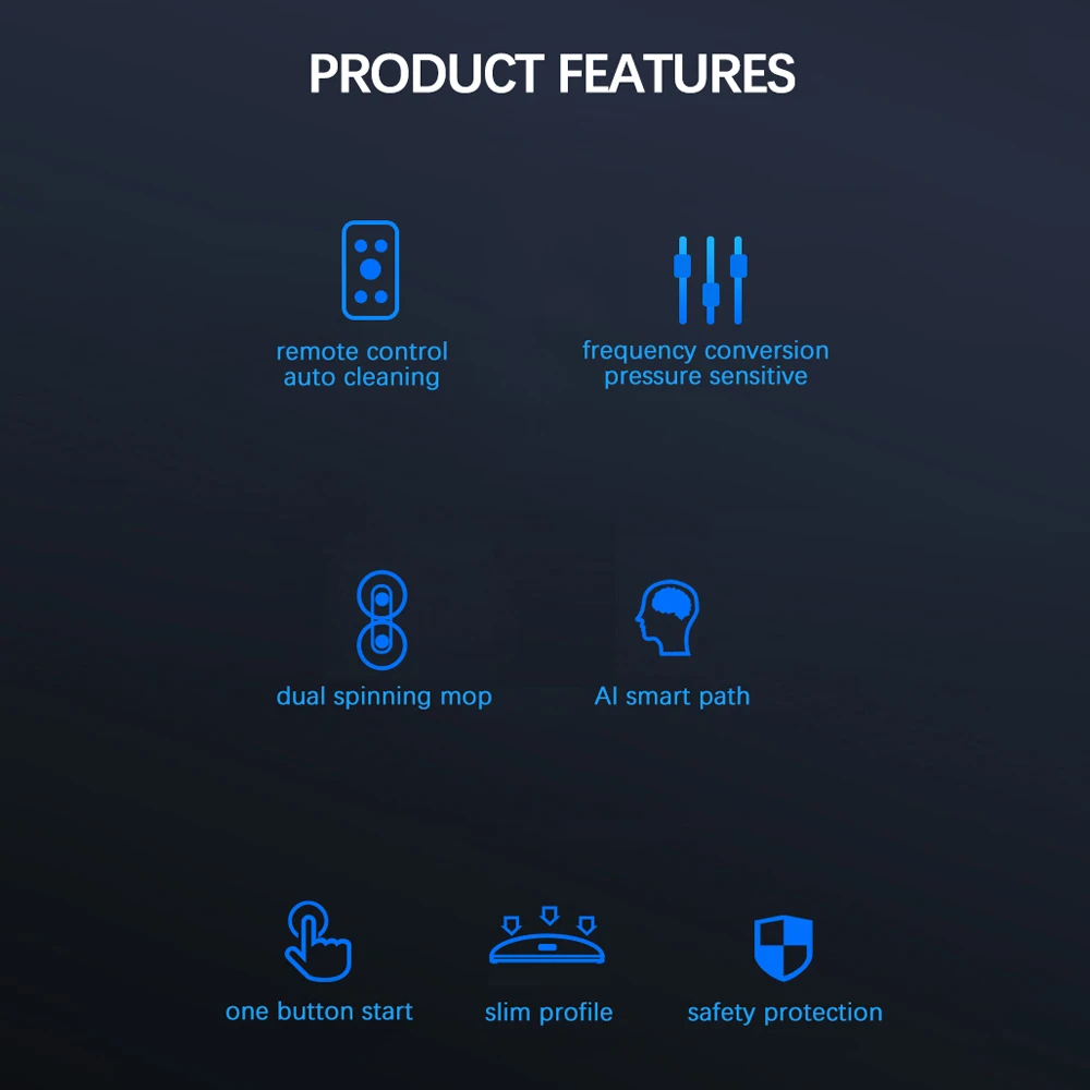 Window Cleaner Robot, Automatic Cleaning with Intelligent Path Planning, Edge Detection Technology, Remote Control, White