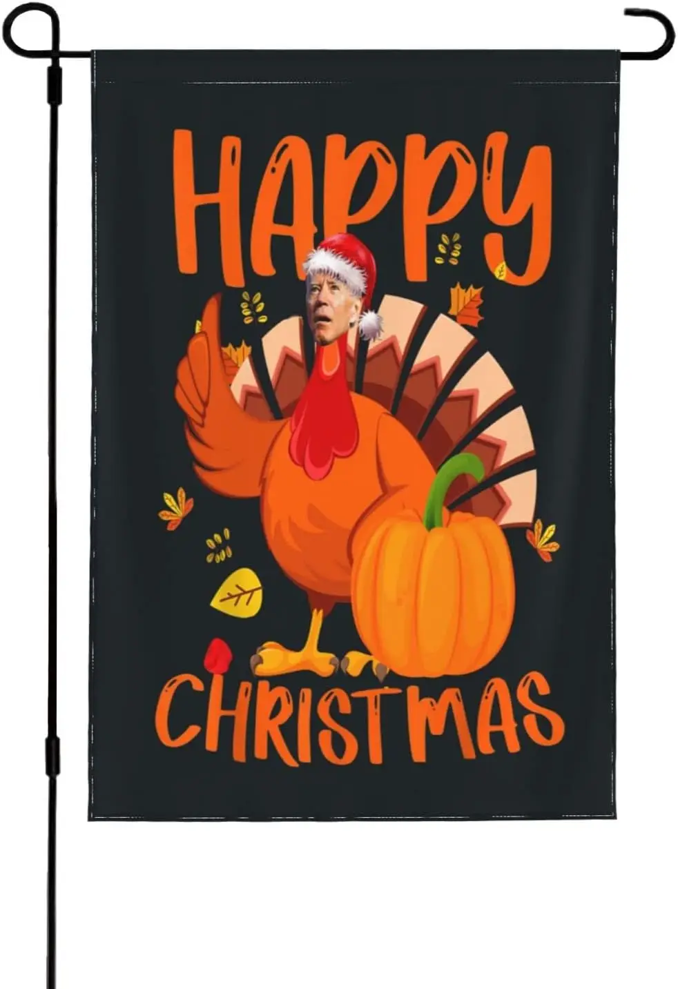 Turkey Joe Biden Confused Happy Christmas Funny Thanksgiving Flag Merry 4th Of Easter Flag Anti Biden Flag Joe Biden Democrats S