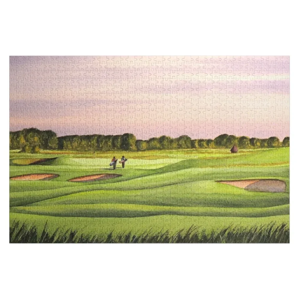 

Royal Saint Georges Golf Course Hole 9 Jigsaw Puzzle Works Of Art Photo Jigsaw Pieces Adults Customized Photo Puzzle