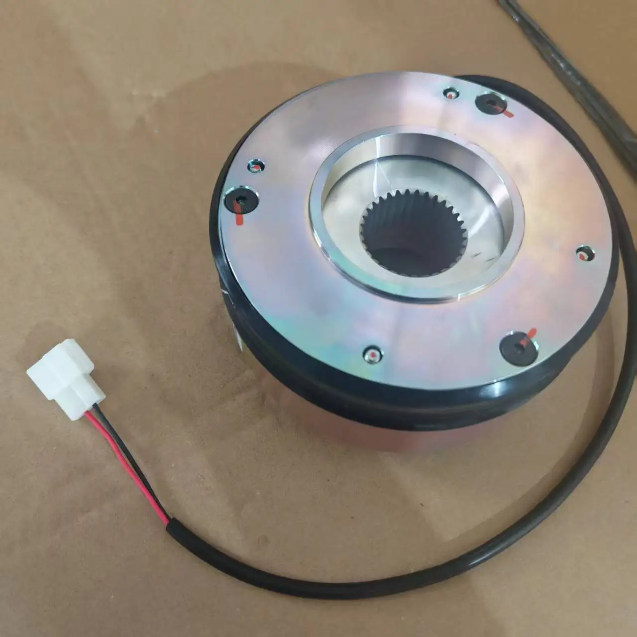 Electronic Brake 45712D-F-L0.52 42V Brake with Connector for Lvtong Electric Golf Cart Sightseeing Car