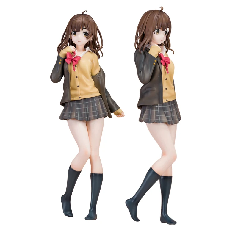 26cm Anime I Shaved Then I Brought a High School Girl Home Figure Kawaii Sayu Action Figure PVC Collection Model Doll Toys Gifts