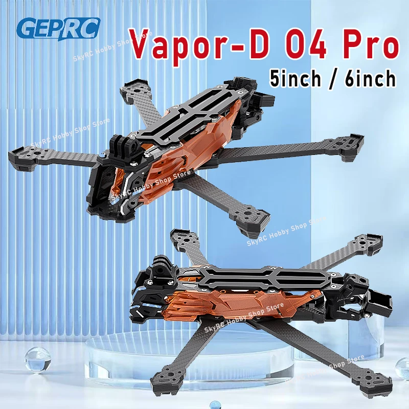 

GEPRC GEP-Vapor-DC O4 Pro Frame | 5inch / 6inch FPV Compatible | Original Replaceable Assembly Part Accessories