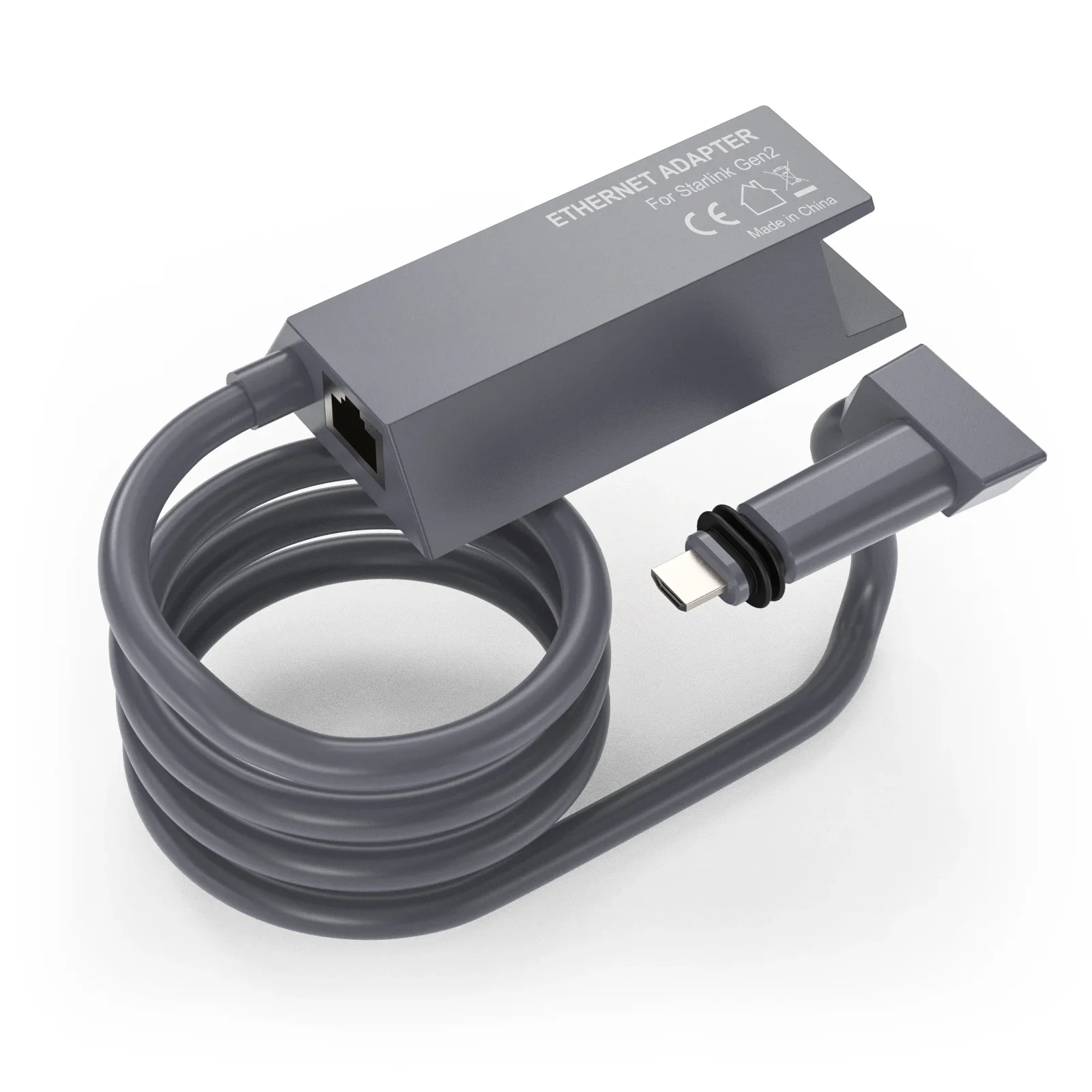 

Pop Conversion Box For Starlink V2 Router To RJ45 Female Socket Data Transmission Line Adapter Accessory Speed 670 Mbits/second