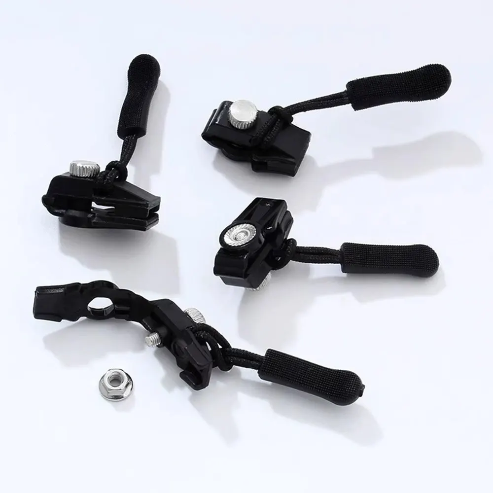 범용 즉석 지퍼 수리 키트, 교체 지퍼, 슬라이딩 치아 구조 지퍼 헤드, 3 가지 크기, 10 개