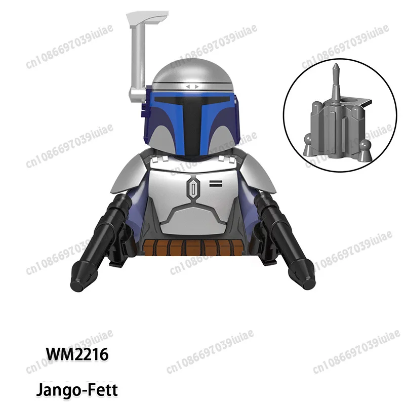 BEAST KINGDOM Clone Troopers 501st Regiment Imperial Stormtrooper Mandalorian Mini Robot figura juguete ladrillos muñeca de ensamblaje