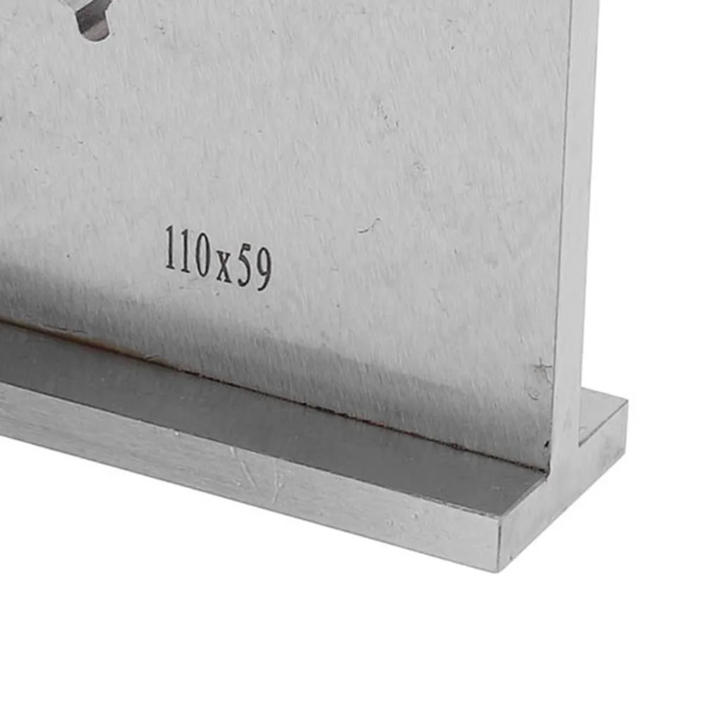 30 45 90 120 Degree Multi Angle Miter Square DIN 875/2 Standard High Precision Angle Ruler With Base Carbon steel