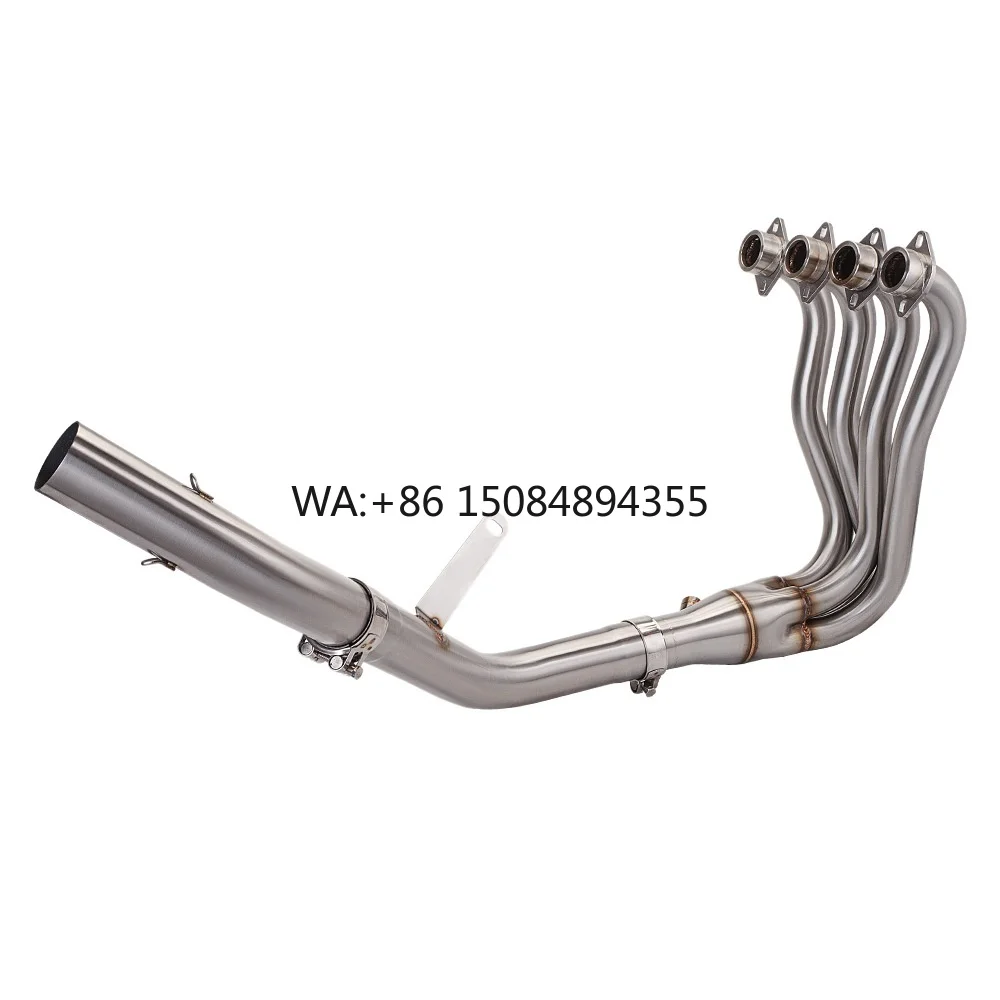 

Excelle 450RR Motorcycle Exhaust Modification Set New Special Stainless Steel Front Tail Section Muffler Carbon Fiber Accents