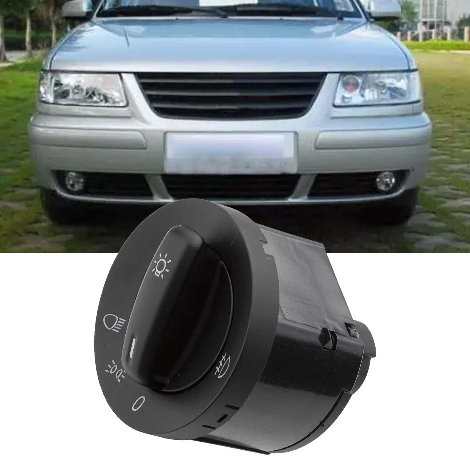 Headlight Lamp Fog Light Control Switch Component Vehicles Car Interior Decoration Easy Installation 1K0941431B for Touareg