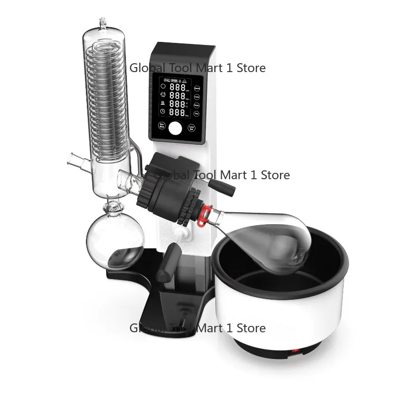 Essential Oil Extraction Rotary Evaporator Digital Lab Rotovap with Optional Vacuum Pump