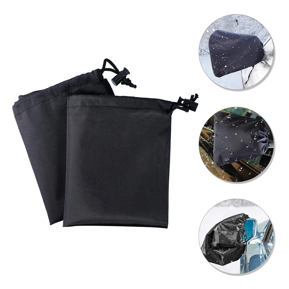 

Mirror Cover Oxford Cloth Rearview Camera Protective Shield Snowproof Waterproof Sun Protection