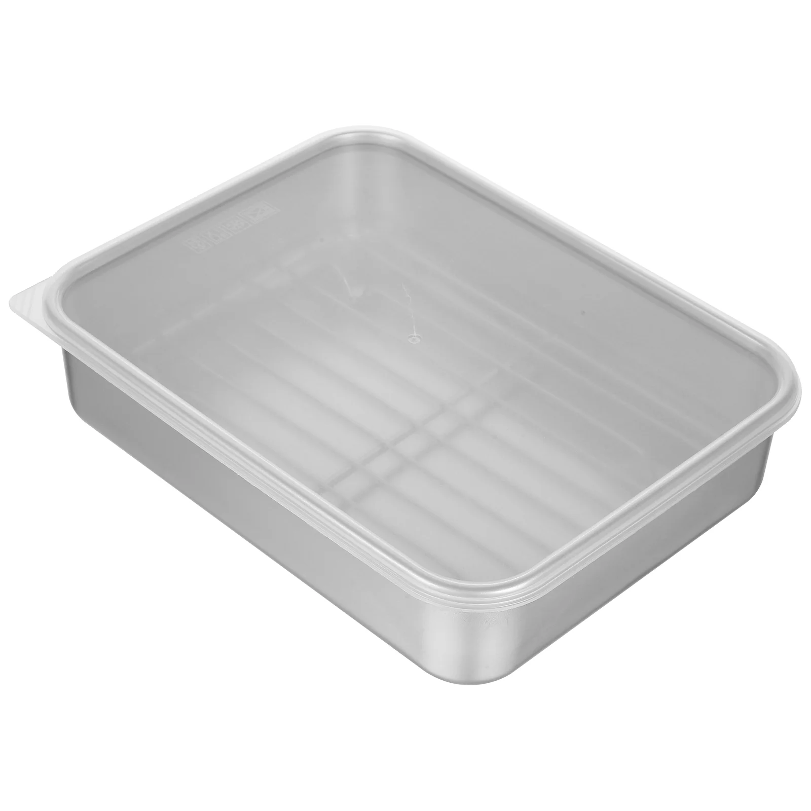 

Dumpling Storage Box Case Organizer Fridge Food Container Trays Coffee Holder Freezer Silica Gel Stainless Steel Bins