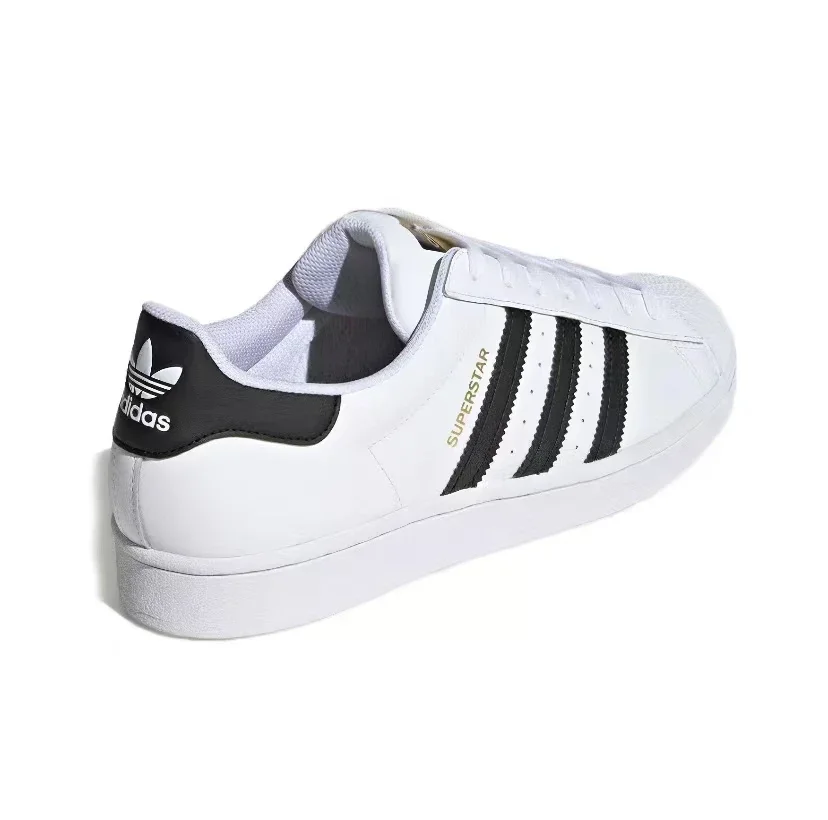 Adidas Superstar Oryginalne męskie damskie buty na deskorolkę Klasyczne czarne białe zewnętrzne wygodne sportowe trampki do biegania