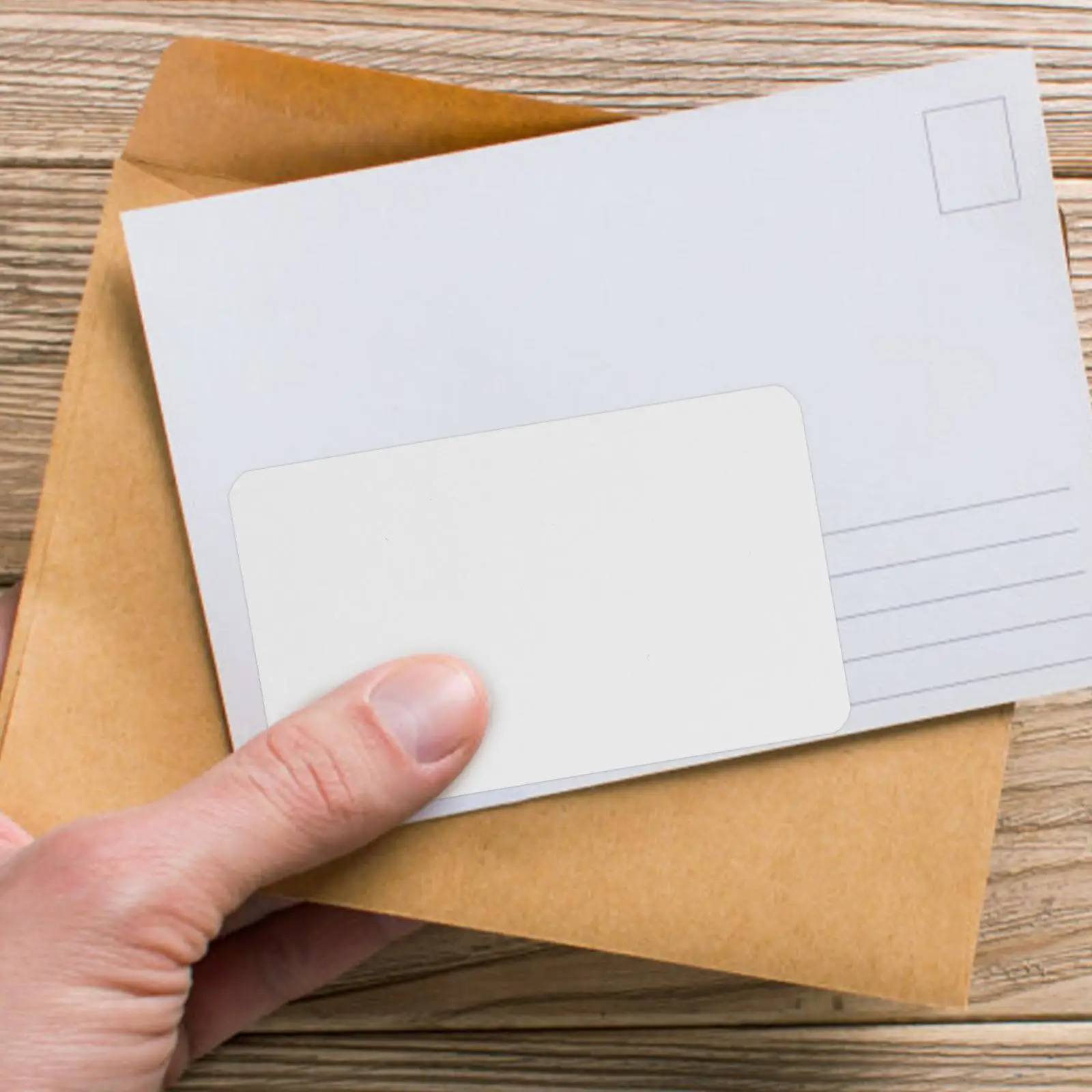 300 ชิ้นการ์ดอวยพรเปล่าสองด้านโปสการ์ด DIY สําหรับการพิมพ์อุปกรณ์น้ําหนักเบากระดาษเป็นมิตรกับสิ่งแวดล้อม