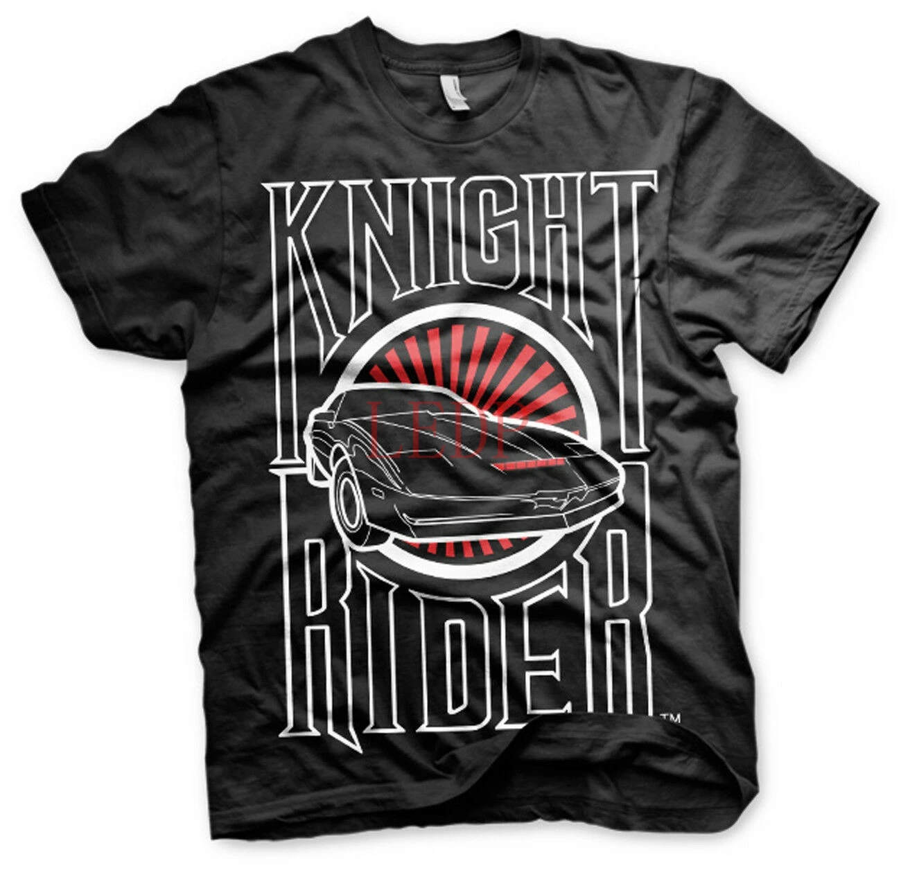 Knight Rider KITT Car David Hasselhoff Official Tee T-Shirt