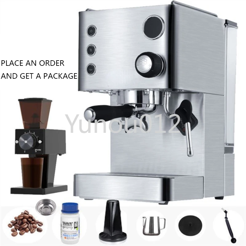 Office Fresh Espresso Machine CRM3007G Household Espresso Coffee Machine 220V/1850W Electric Coffee Machine Home