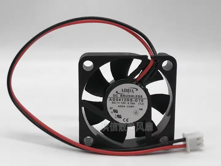 

Free shipping original ADDA 4010 AD0412HS-G70 DC12V 0.10A South/North Bridge 4CM silent fan
