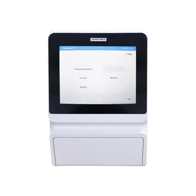 SY-B175V High Quality Vet  Test Full Automatic MNCHIP POCT Dry Veterinary Biochemistry Analyzer