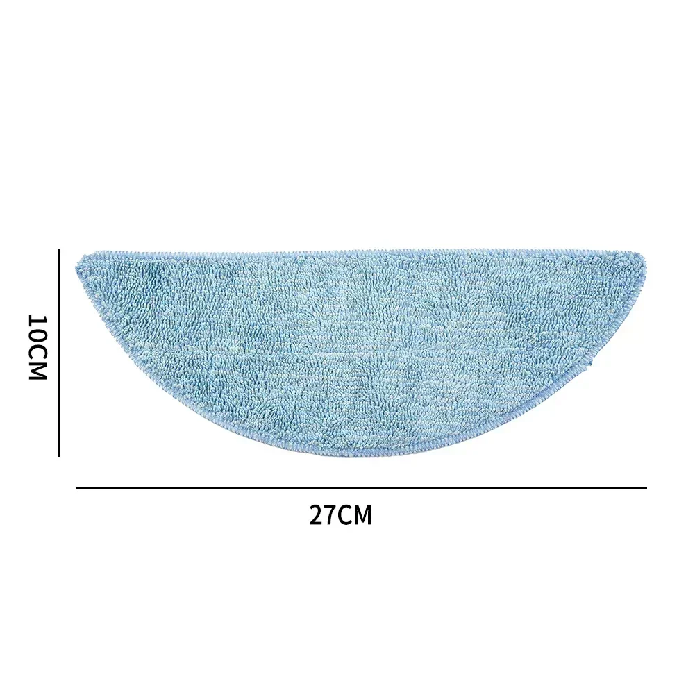 5 шт. подушечка для мытья полов, подходит для Ecovacs DEEBOT U2/U2 Pro, робот-пылесос, моющаяся тряпка для чистки, запасные части для подметальной машины