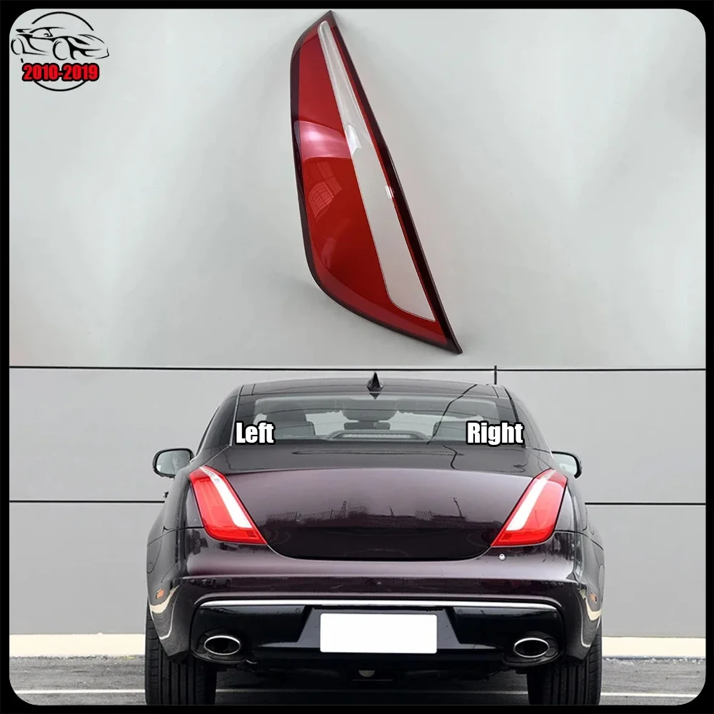

For Jaguar XJ XJL 2010-2019 Rear Lampshade Taillamp Shell Transparent Lampcover Auto Tail Light Housing Case