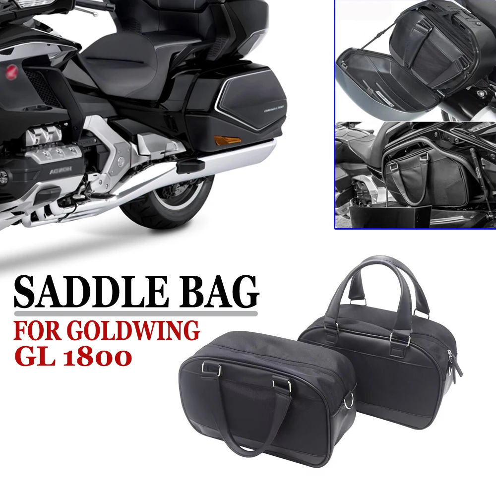 New Motorcycle Accessories Luggage Saddlebags For Honda Goldwing GL1800 Goldwing GL 1800 F6B Saddle Bags Set 2018 2019 2020