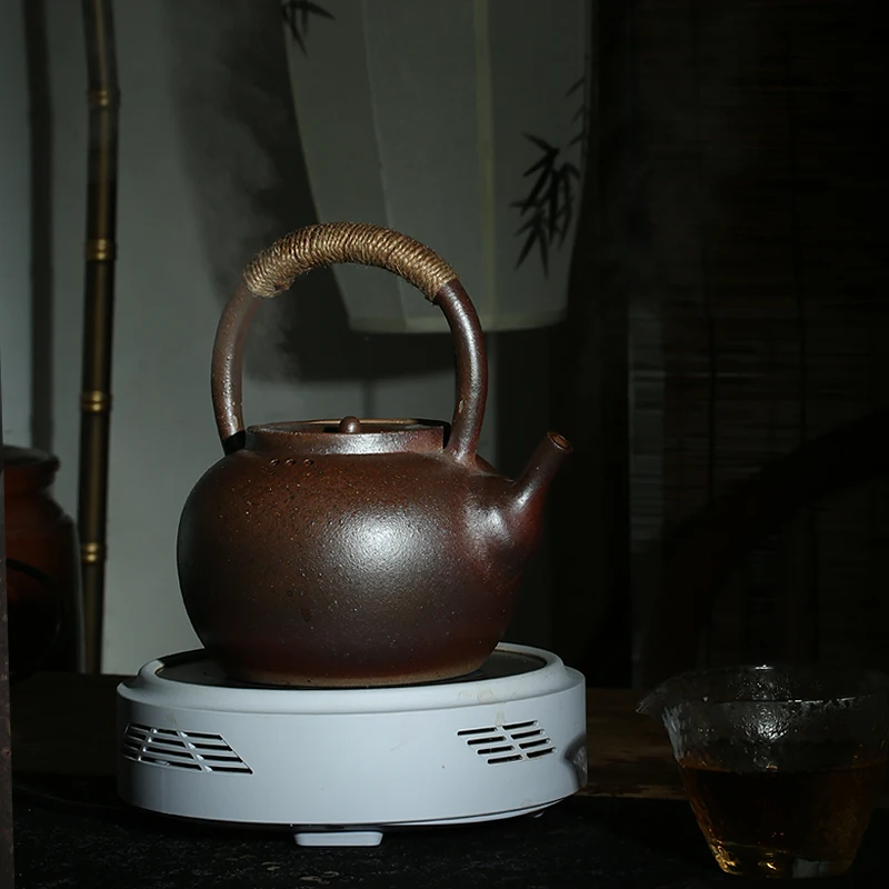 

Kettle series, high temperature mud purple sand, firewood burning large-capacity carbon stove, electric ceramic stove tea maker