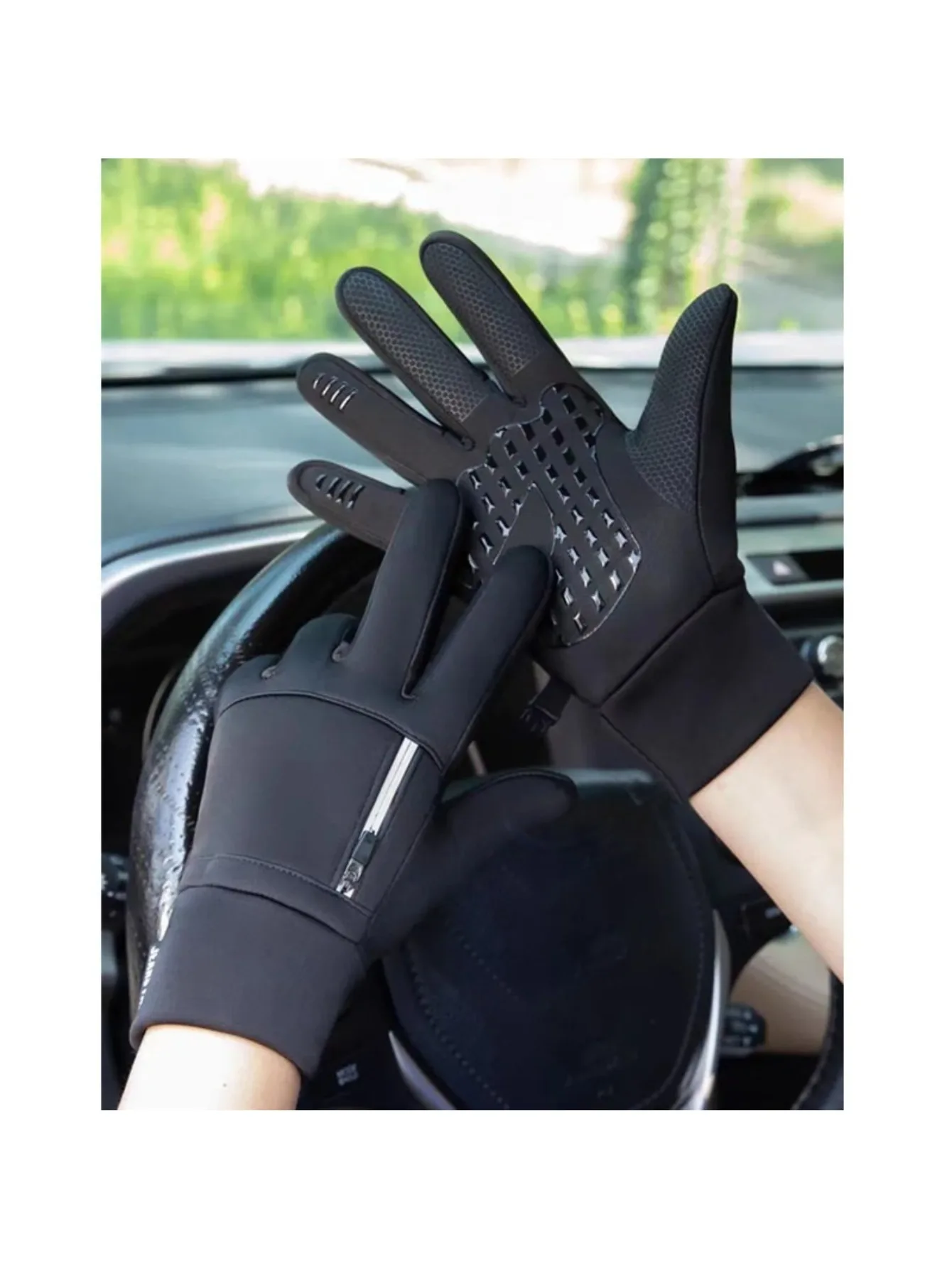 AliExpress MuqiNush Winter Waterproof Ski Gloves Touch screen anti slip Snow Warm Cycling Cold Weather Driving Biking Running Skiing