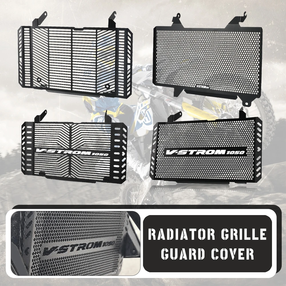 

Radiator Grille Guard Cover For Suzuki V STROM VSTROM 1050 XT 2020-2024 V-STROM 1050XT Motorcycle Accessories Radiator Protector