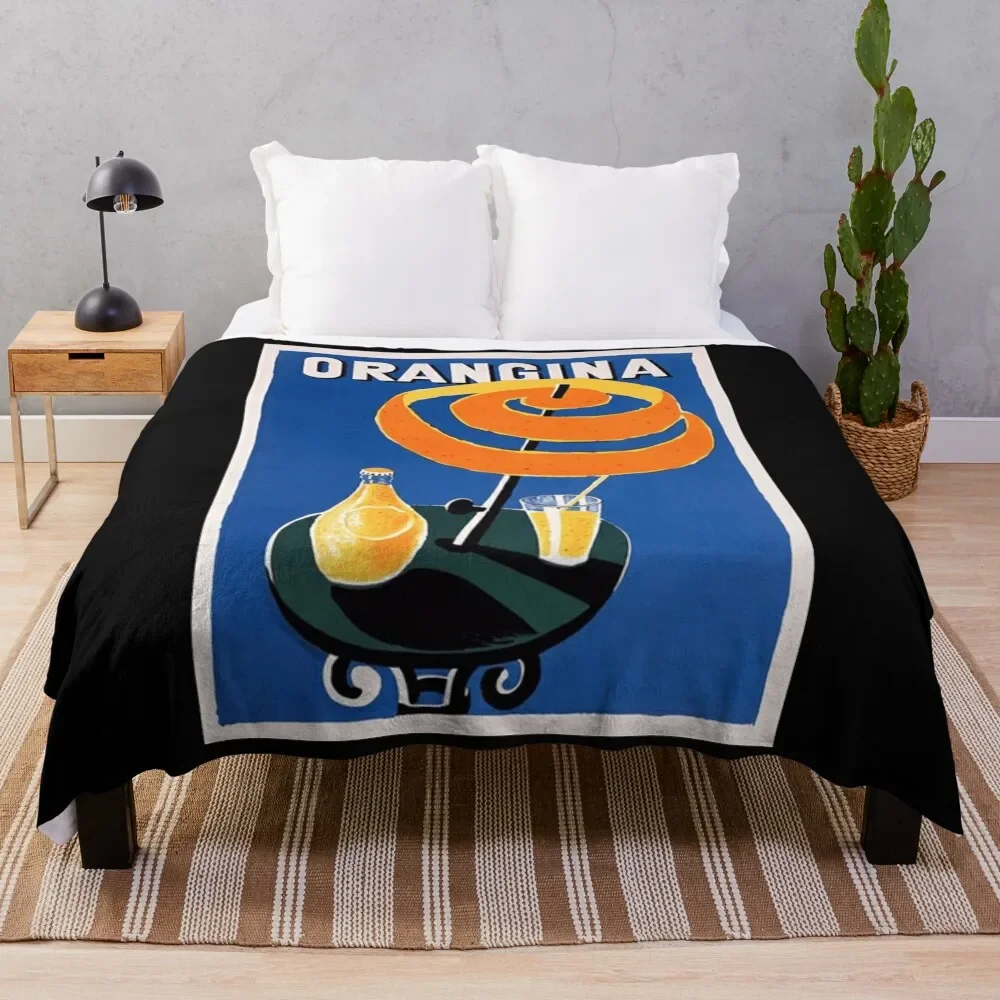 

Orangina Drink Poster Classic . Throw Blanket Cute Blankets For Baby Luxury Throw Bed Fashionable Blankets