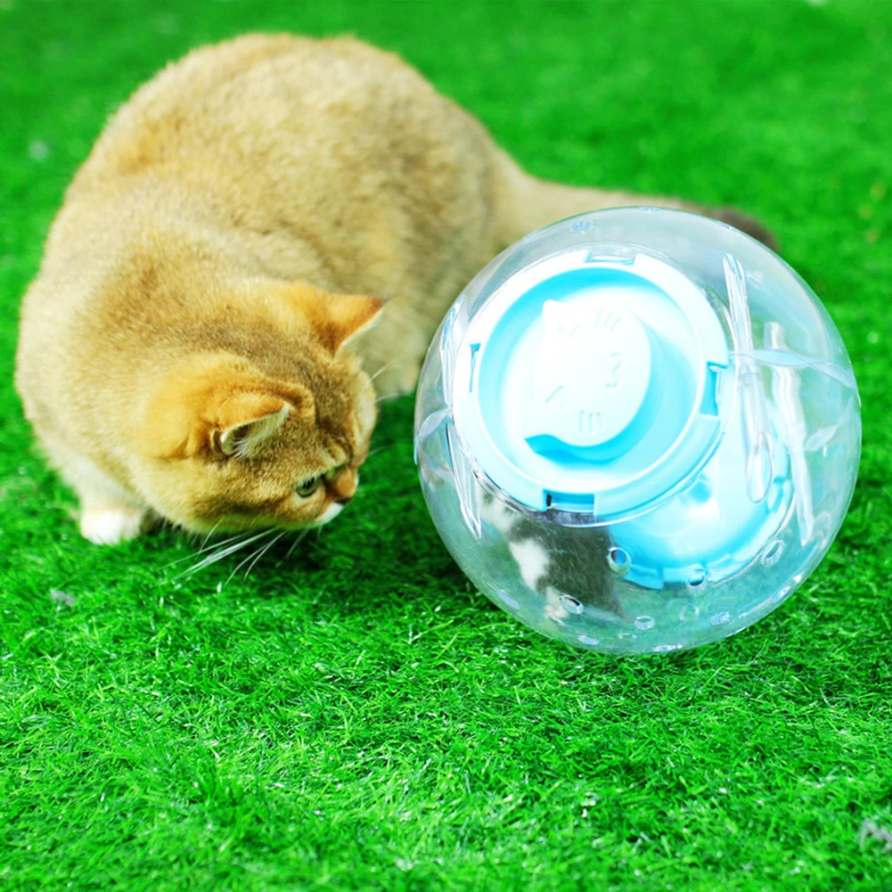 1pcs Pet Transparent Hamster Running Ball 360° Viewing Breathable Hole Design Small Animals Exercise Running Toys