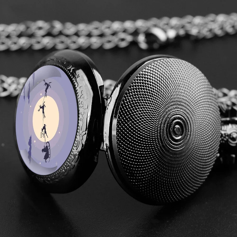 هدايا عيد ميلاد سعيد قبة ساعة جيب كوارتز الطلب العربي خمر الرجال النساء قلادة ساعة هدايا الاطفال Relojes دي Bolsillo