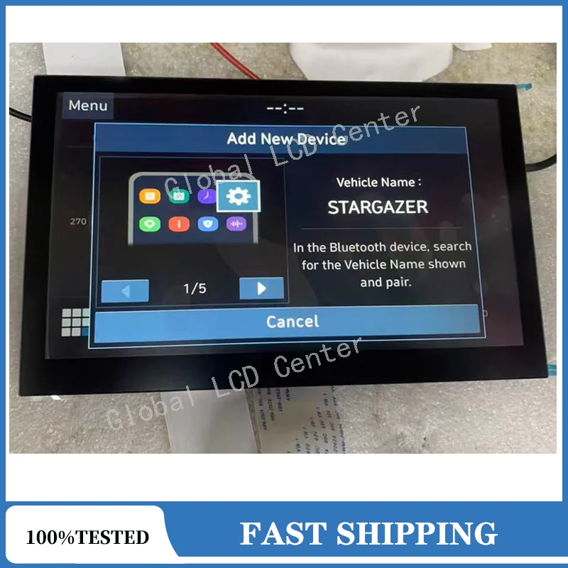 Nowy wyświetlacz LCD TDO-0797F00136-V3 TDO-0797F00136-V2 V6 TDO-0797F00136 LMB5F00136 LMB5F00136-V3BL-A do samochodów Hyundai — zdjęcie produktu 3