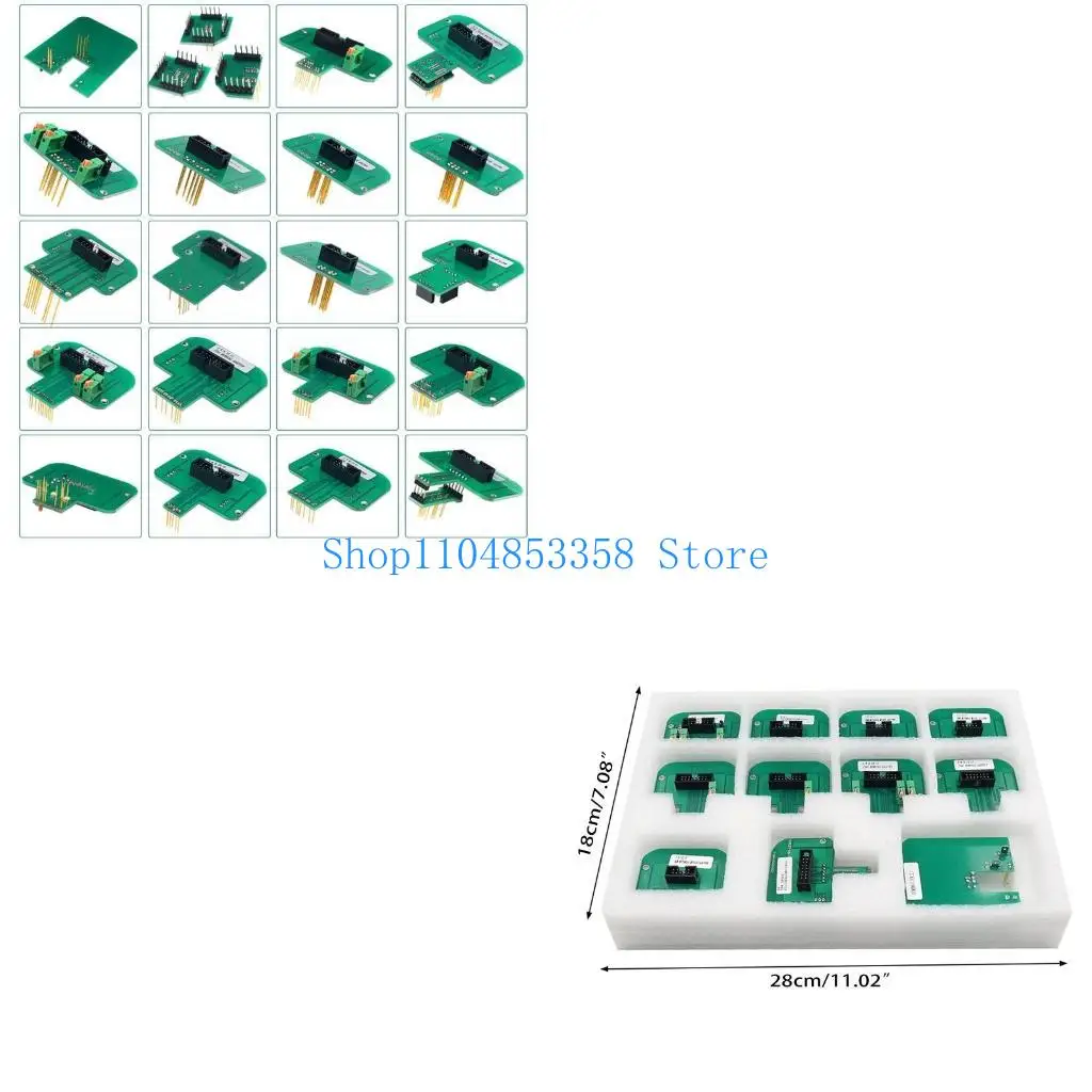 

652f 22x Полный набор адаптеров зондов BDM для программного программирования ktag аксессуар