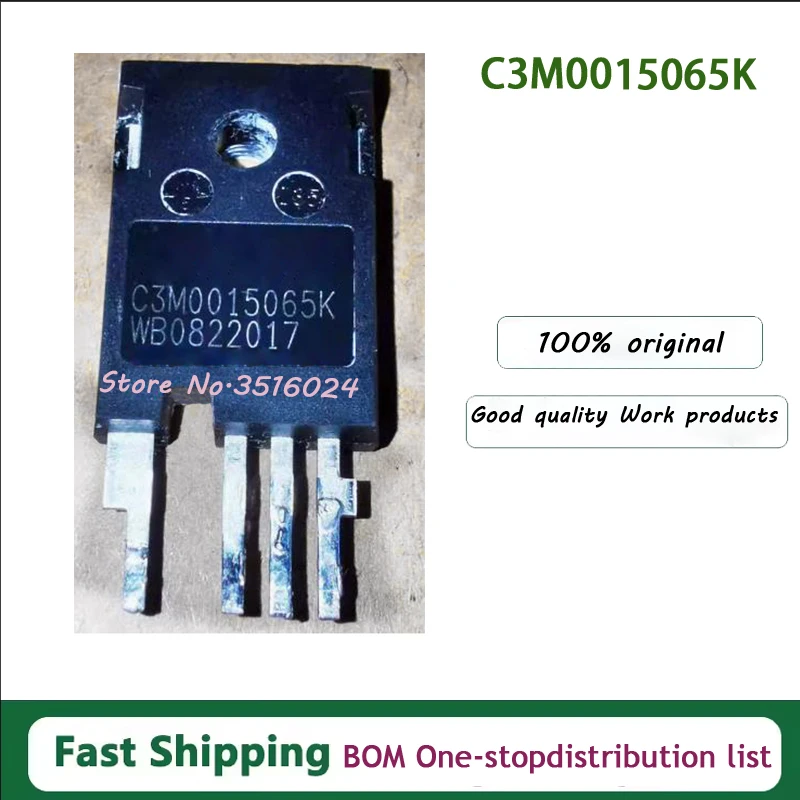 

10PCS/lot C3M0015065K C3M0015065 TO 100% NEW