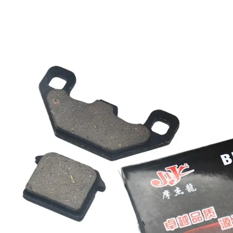 2Pcs Electric Scooter Brake Pads Easy Install Durable Resistance Braking Pads Fit for E-Bikes Motorcycles Scooter Repair