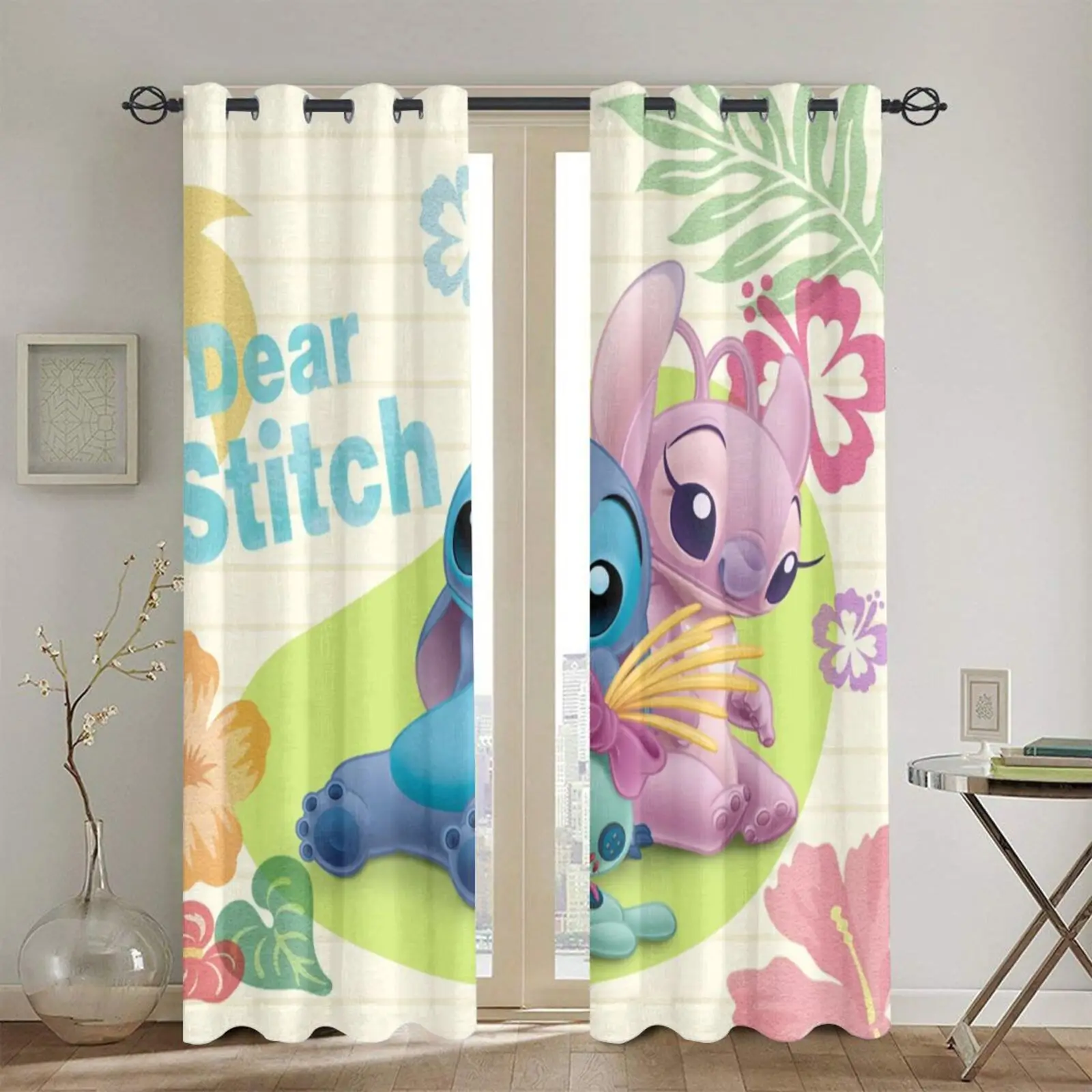 Cartoon Animation Stevens Digital Shading Curtain, Single Student Creative Bedroom Dormitory Curtain, Manufacturer's Supply