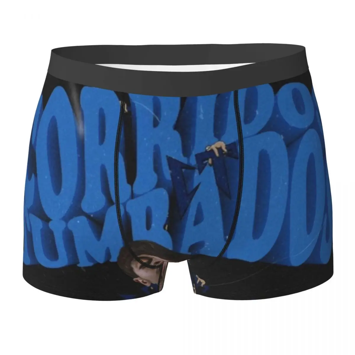 

N-Natanael Canos Underwear Music Rapper Male Boxer Brief Sexy Boxer Shorts Trenky Printed Plus Size Underpants