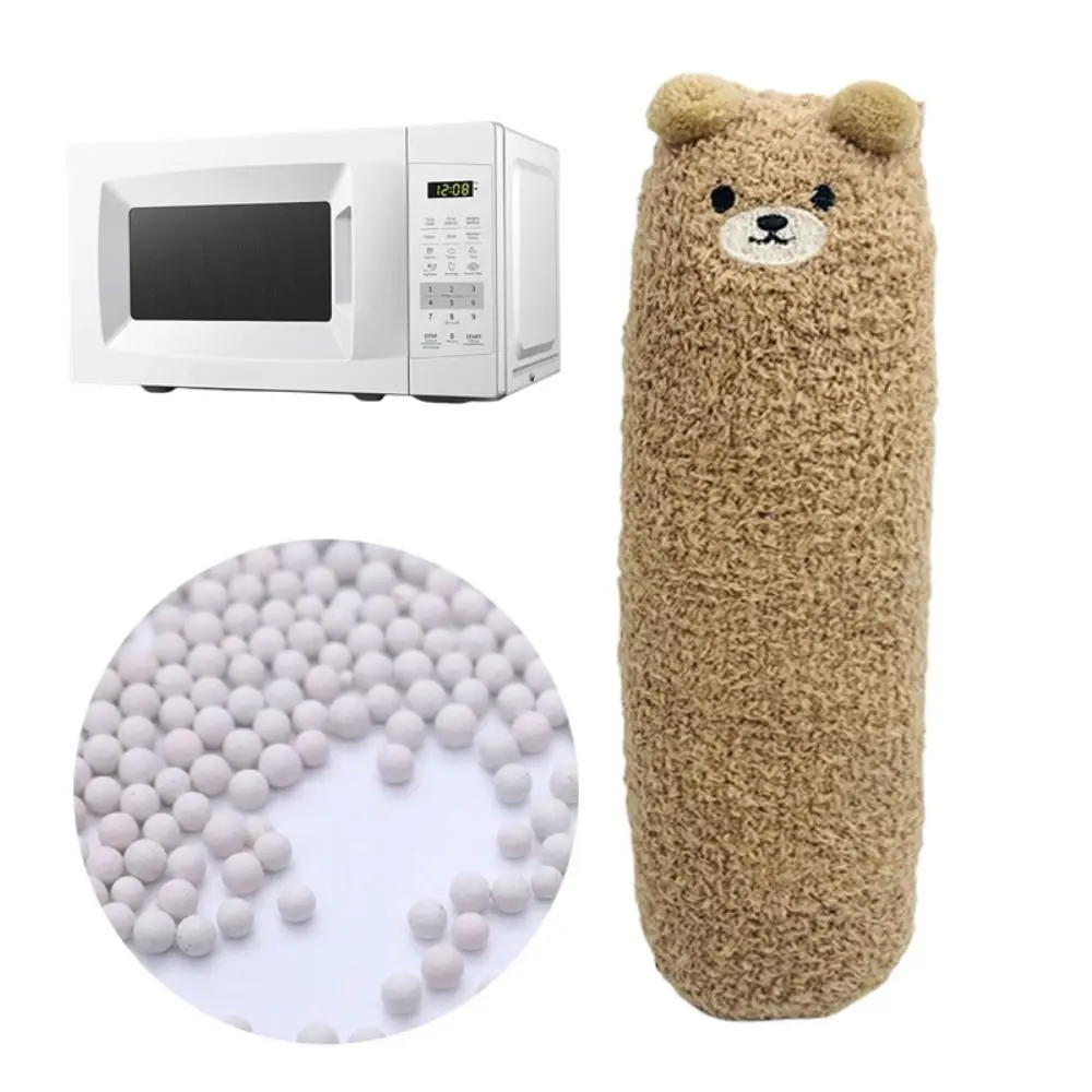 Cute Microwave Oven Heating Plush Doll Ceramsite Filling Cozy Plush Heating Doll Pillow Pad Hot Compress Washable Cover