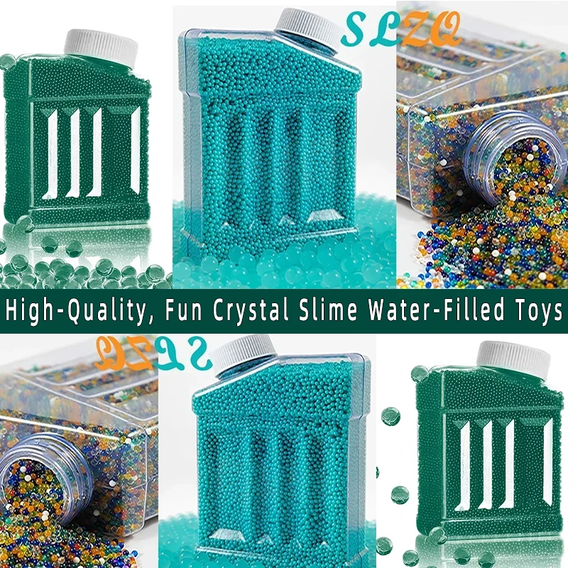 7-8 مللي متر متعة كريستال الوحل المياه مليئة اللعب غير سامة كرات هلام ل ترشيش كرات الناسف الاطفال لعبة تزايد المياه #1