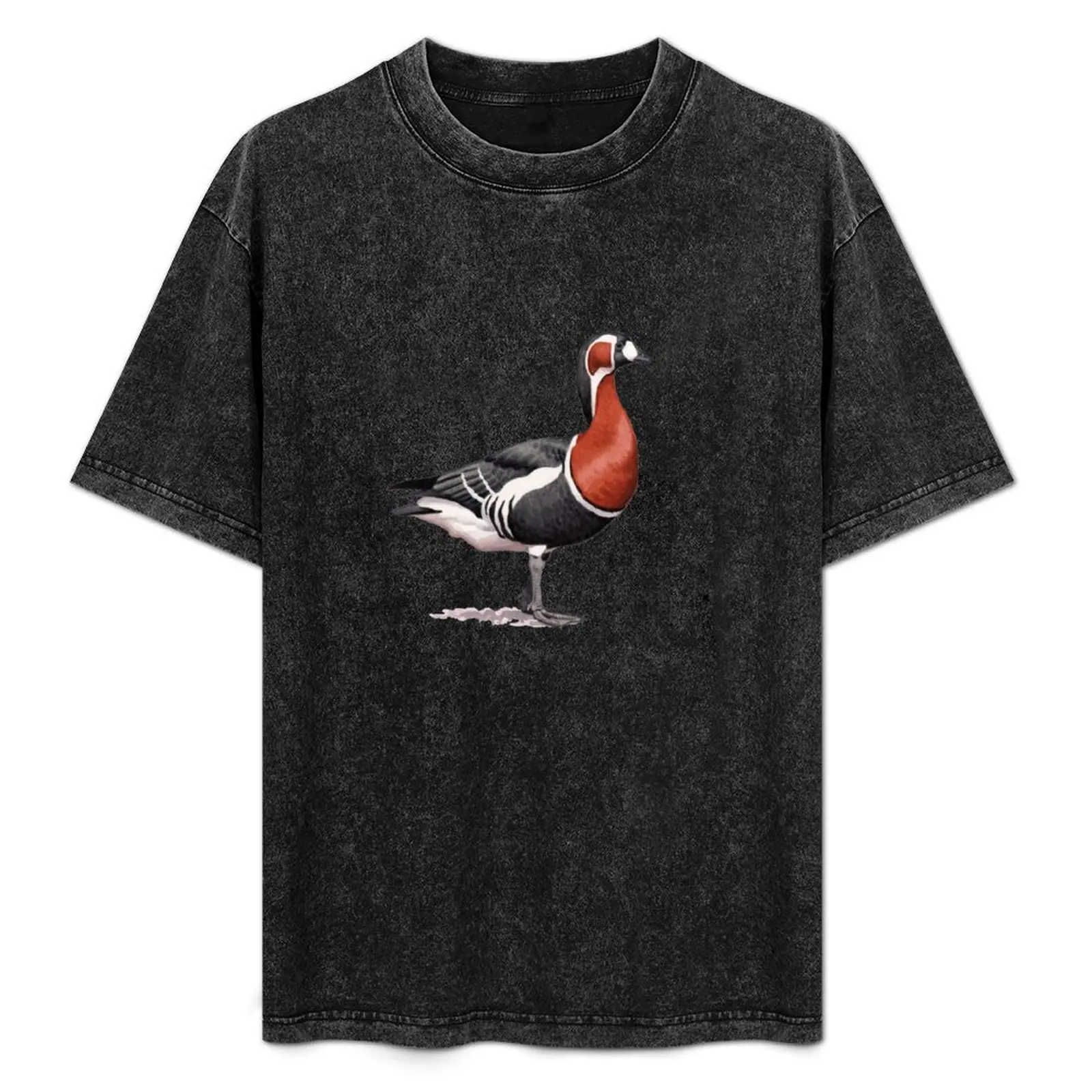 

Red-breasted Goose T-Shirt Casual Streetwear Short Sleeve Tee