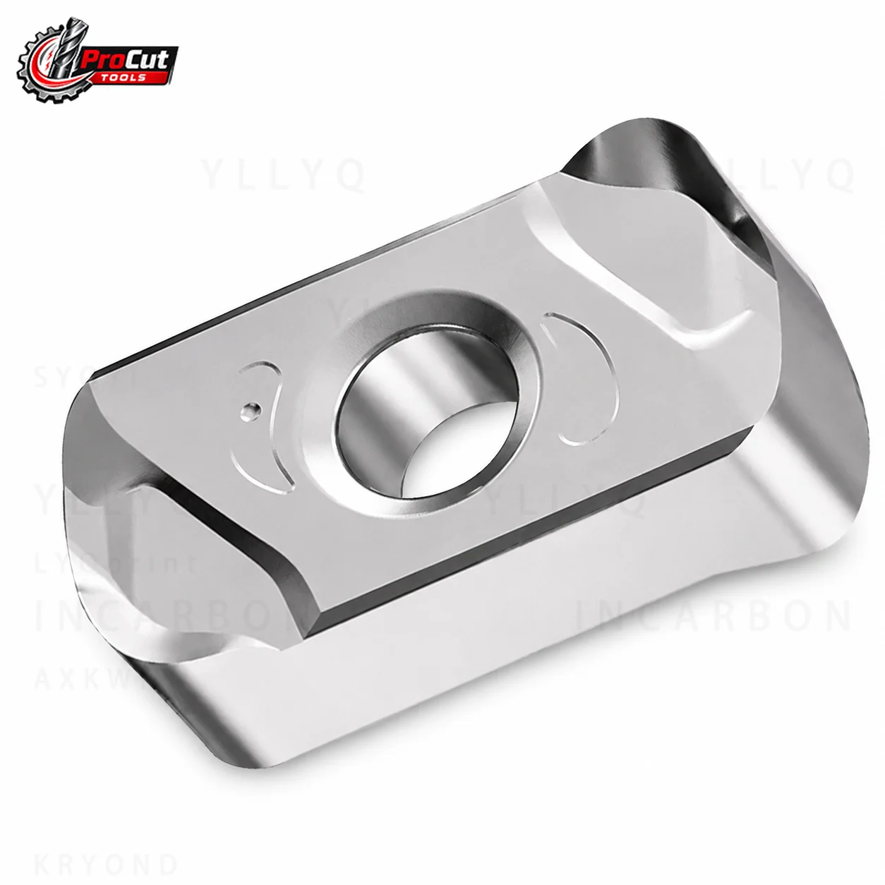 LNMU0303ZER XLNMU0303ZER Double Sided 4 Corners 90 Degree Fast Feed Milling Insert Fit EXN03R Milling Cutter