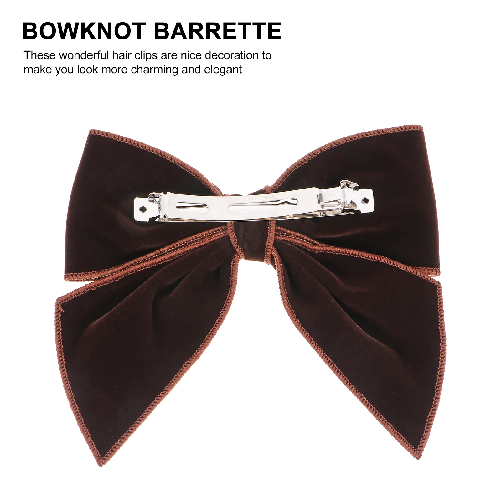 

Bow Hairpin Bows Women Wedding Barrette Clips for Girls Bowknot Korean Version