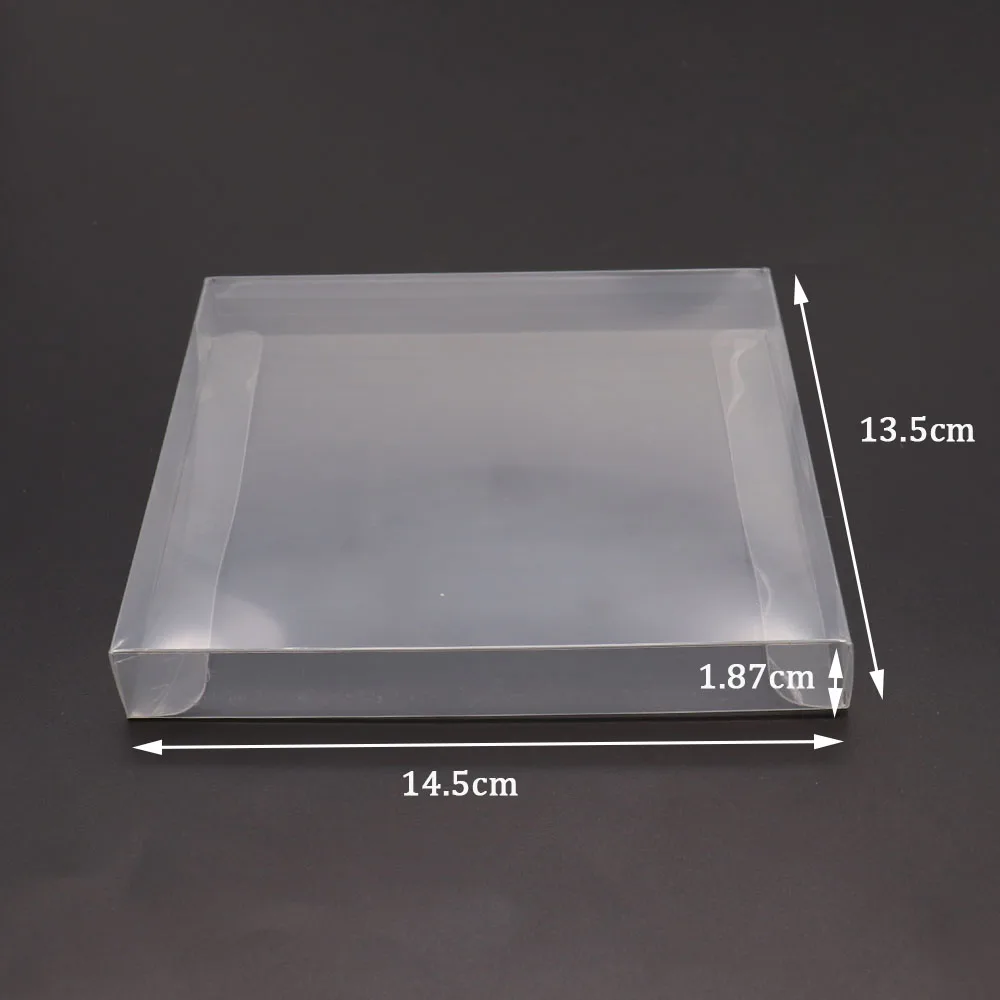 2/5/10/pc/Lot Transparent Clear PET Plastic Box Protector Case Sleeve Cover For PS1 Boxed Games Cartridge Box