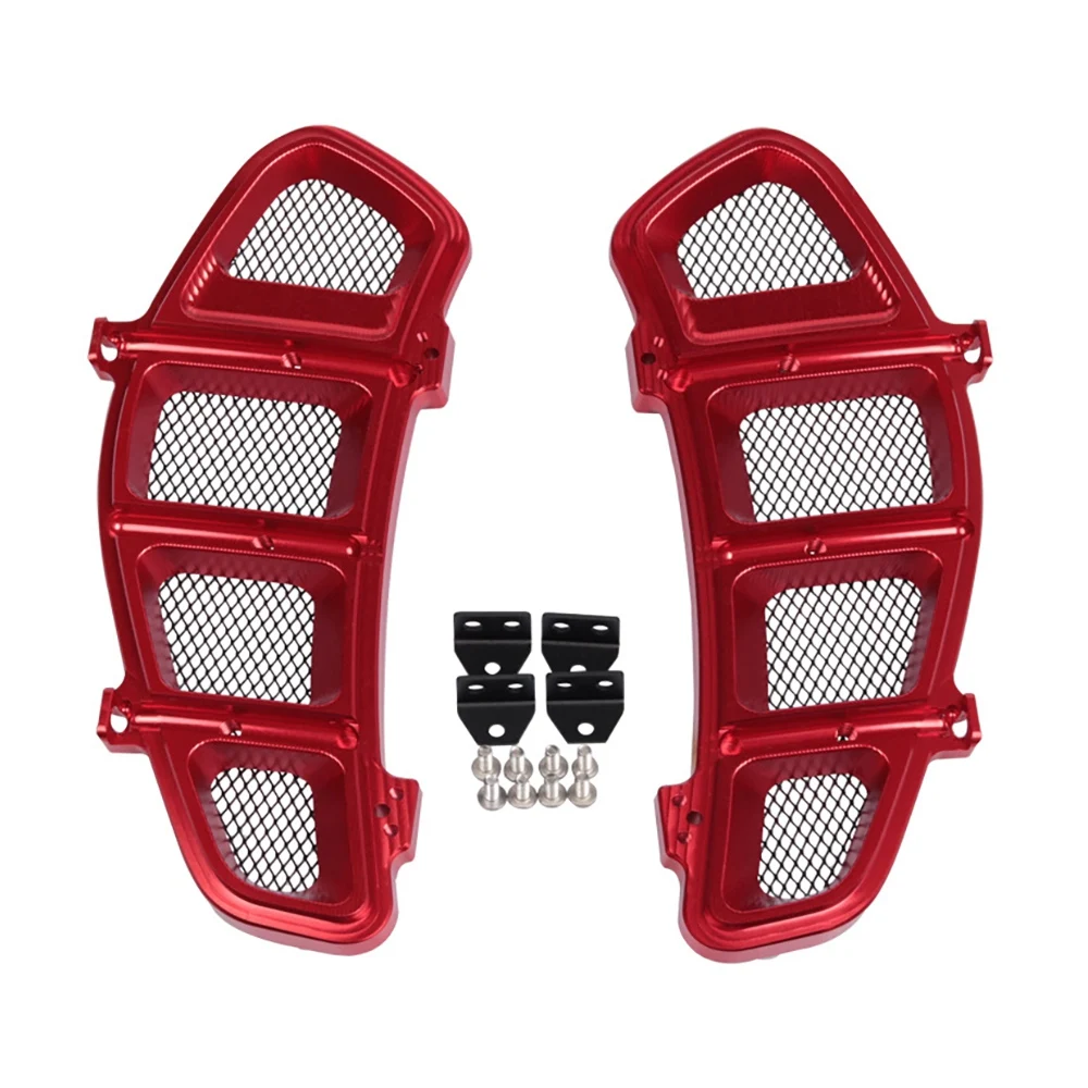 

Motorcycle Radiator Guard Grille Protector Bezel Cover for Piaggio VESPA GTS300 GTS250 GTS 250 300 2013-2021