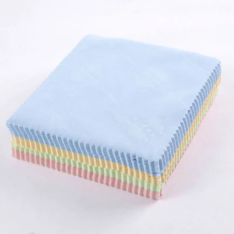 70pc/lot clean wipes Cleaning Cloth Glasses Mobile Phone Wiping Cloth With Microfiber Utility Sunglasses cloth Wholesale