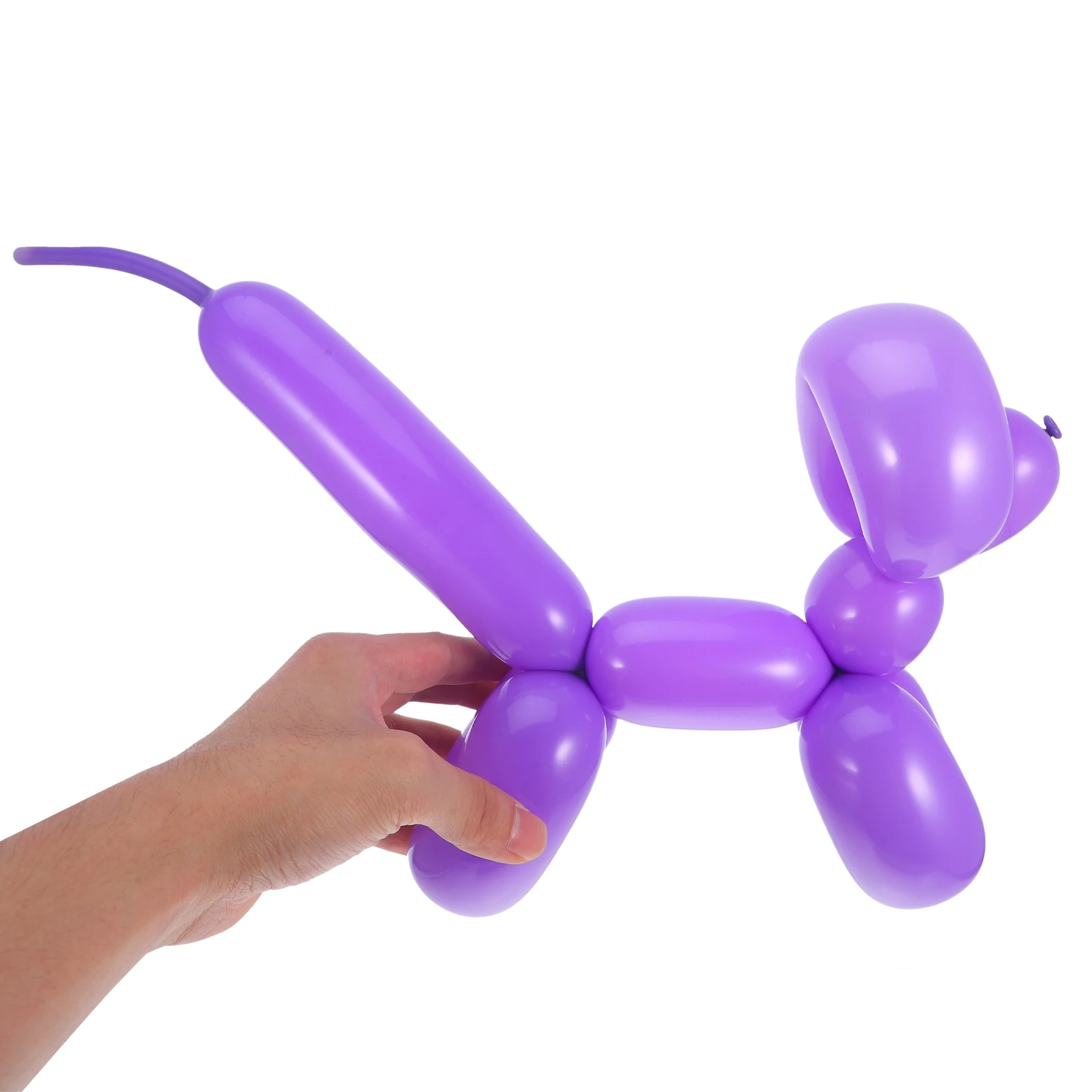 

100 Pcs Balloons Creative Modelling Bulk Twisting Purple Party Decorations Long Balloons Prop Wedding Bridal Supplies