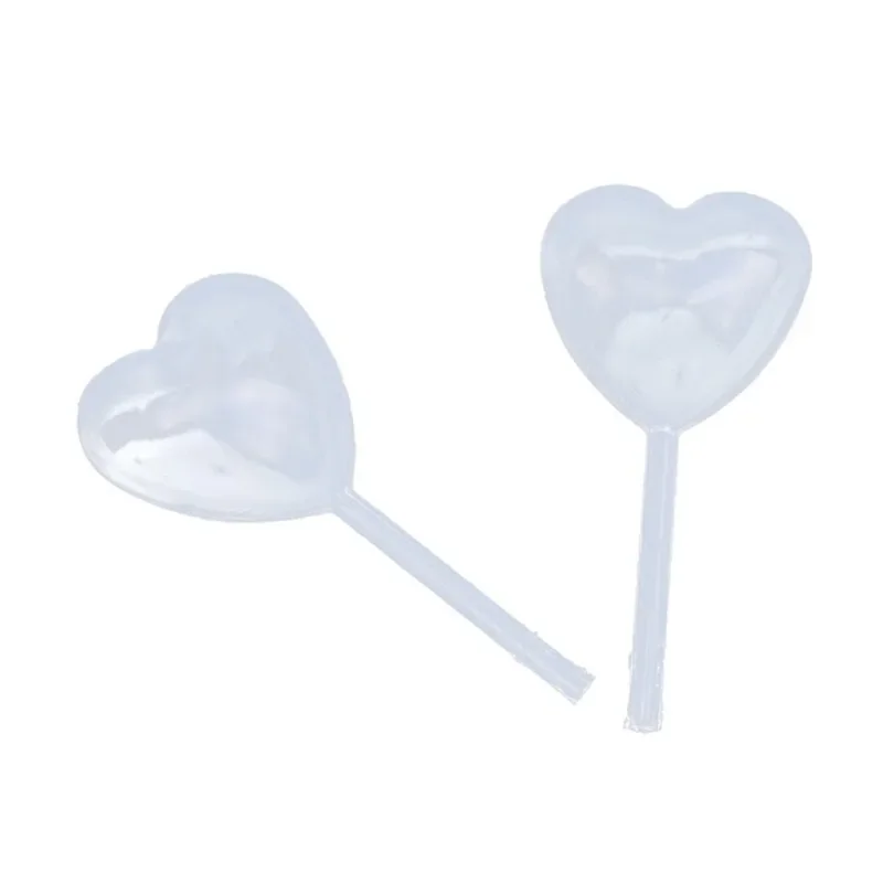 

50pcs 4ml Transparent Liquid Dropper Mini Heart Shape Pasteur Pipette Plastic Squeeze Dropper Cupcake, Chocolate Bundt cake pan